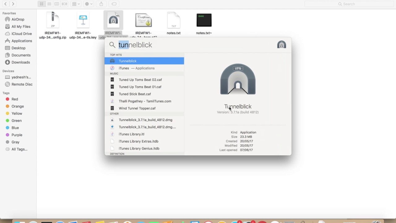 openvpn mac client install