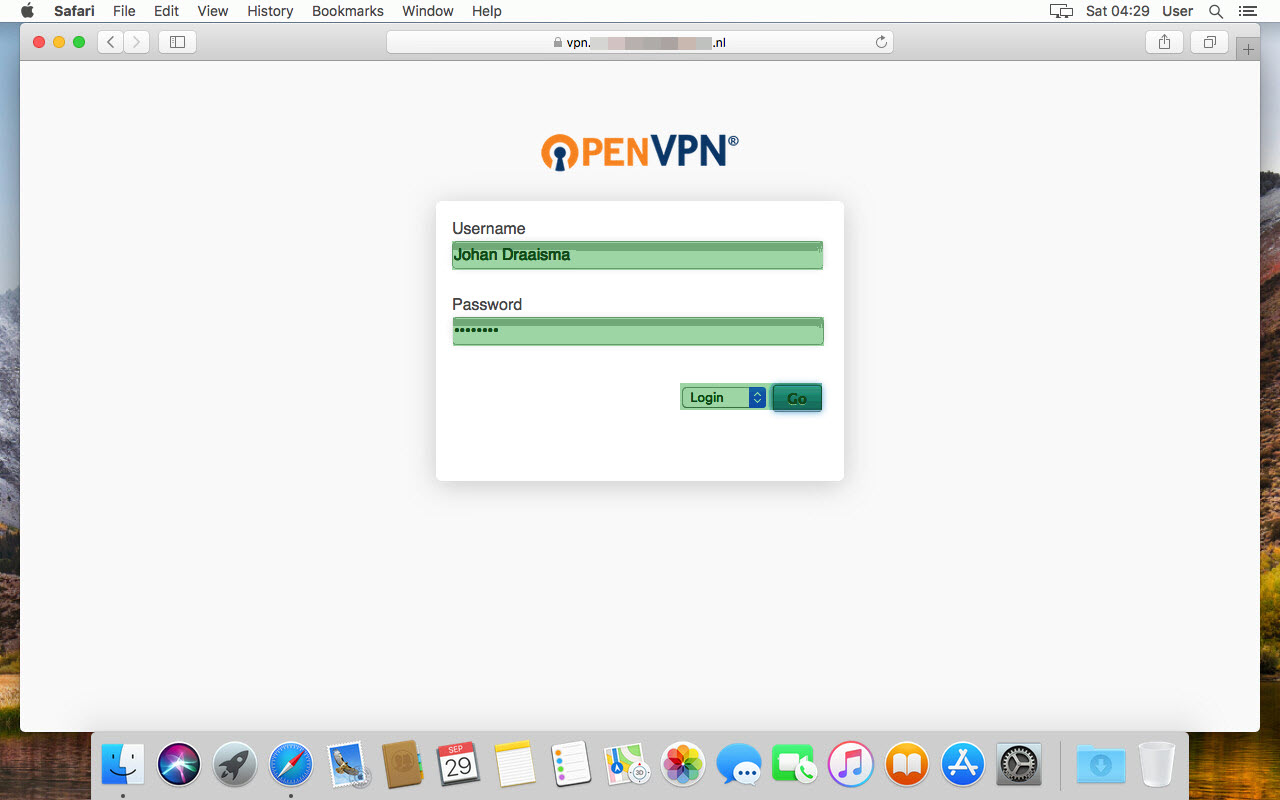 openvpn for mac connect